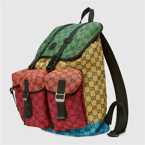 gucci backpack colorful|gucci backpacks bootleg.